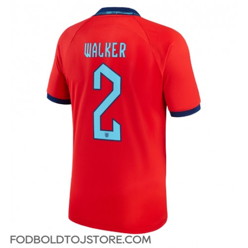 England Kyle Walker #2 Udebanetrøje VM 2022 Kortærmet